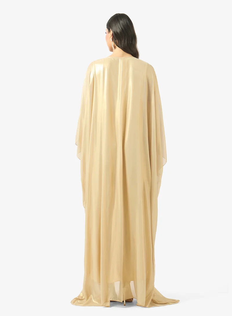 جولدن ابل Floral Waist Dress