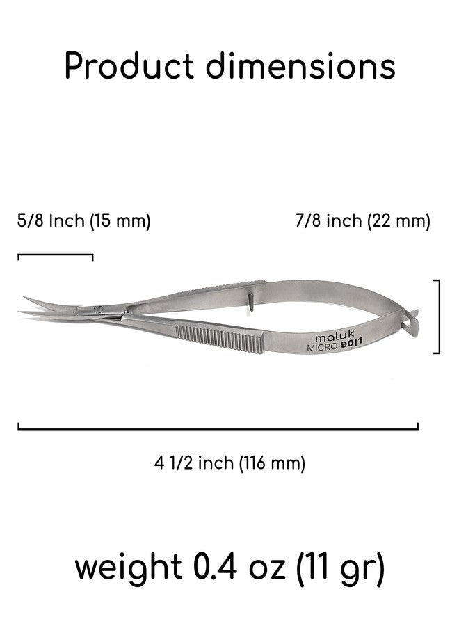 Maluk Professional Cuticle Scissors Maluk Micro - Image 3