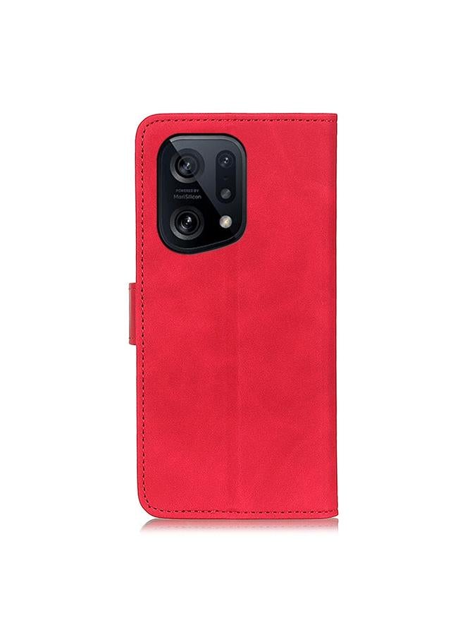 S-TOP Case For OPPO Find X5 KHAZNEH Retro Texture Leather Phone Case - Image 3
