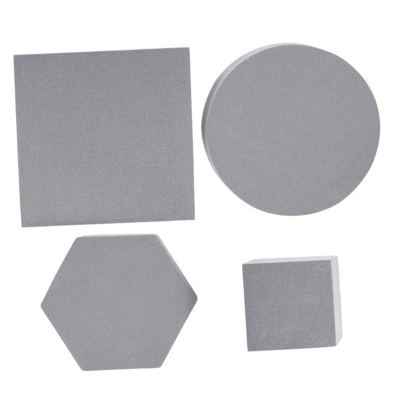 4Pcs Geometric Cube Foam Photography Props Background Blocks For Jewelry Cosmetics Makeup Storage And Display - Image 2
