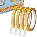 YINTTIAN Double Sided Fabric Tape Heavy Duty for Hem Fashion Dress Cloth Curtains No Sewing or Ironing Need High Adhesive Sticky but Removable 031in x 33FT10m x 4Rolls - Image 2