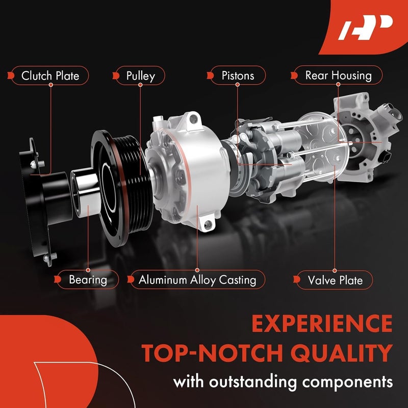 A-Premium AC Compressor for Toyota Corolla 1989-1997 - Image 4
