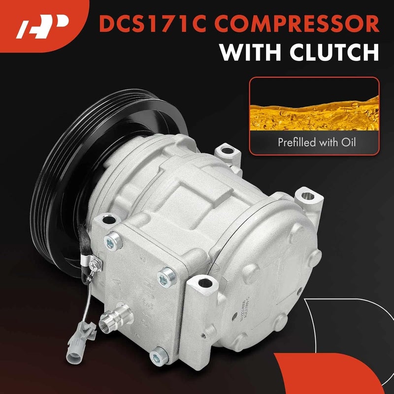 A-Premium AC Compressor for Toyota Corolla 1989-1997 - Image 2