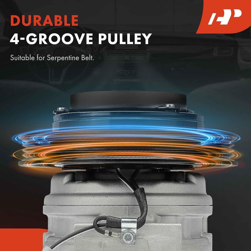 A-Premium AC Compressor for Toyota Corolla 1989-1997 - Image 3