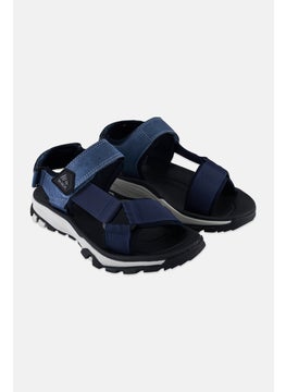 RBX Men Velcro Closure Outdoor Sandals, Navy  - Image 1