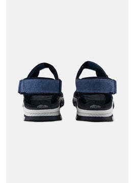 RBX Men Velcro Closure Outdoor Sandals, Navy  - Image 2