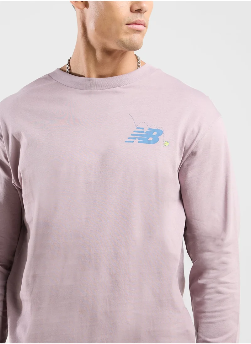 نيو بالانس Relaxed Court T-Shirt