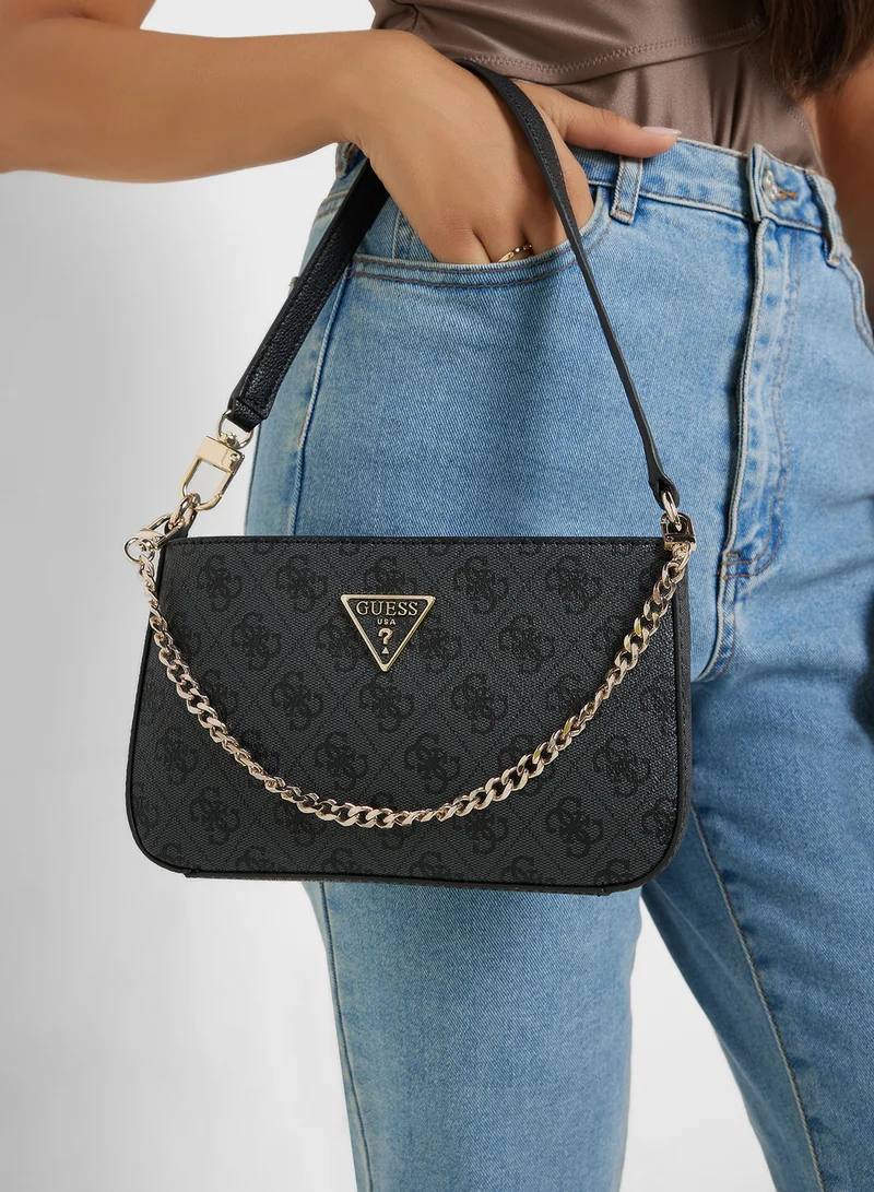 GUESS Noelle Mini Top Zip Shoulder