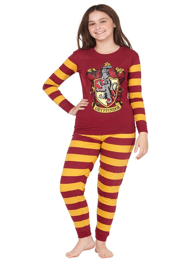 INTIMO Harry Potter Big Kids Gryffindor House Crest Costume Pajama Set (8) - Image 1