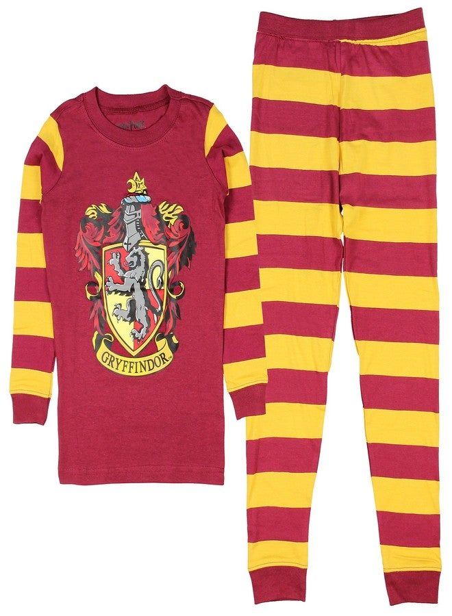 INTIMO Harry Potter Big Kids Gryffindor House Crest Costume Pajama Set (8) - Image 2