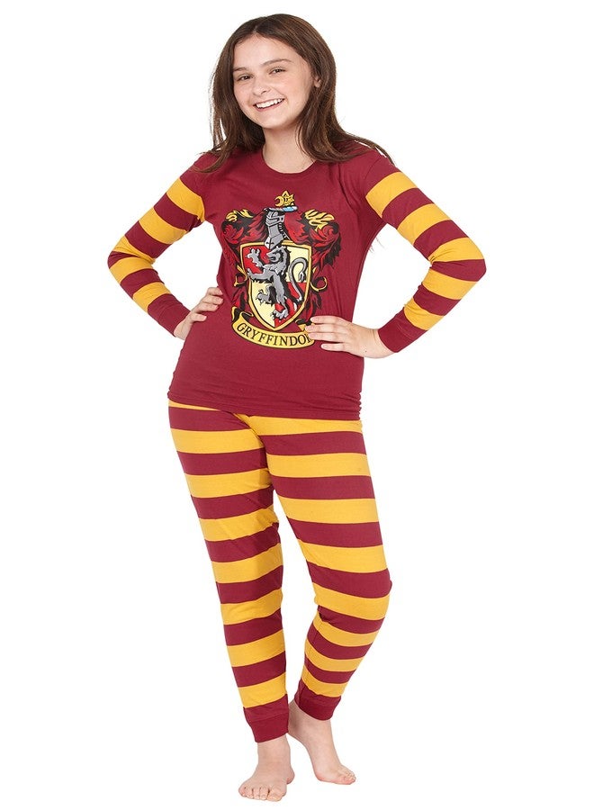 INTIMO Harry Potter Big Kids Gryffindor House Crest Costume Pajama Set (8) - Image 4