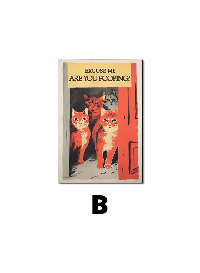 Nariele Frameless Home Decoration Mural Poster