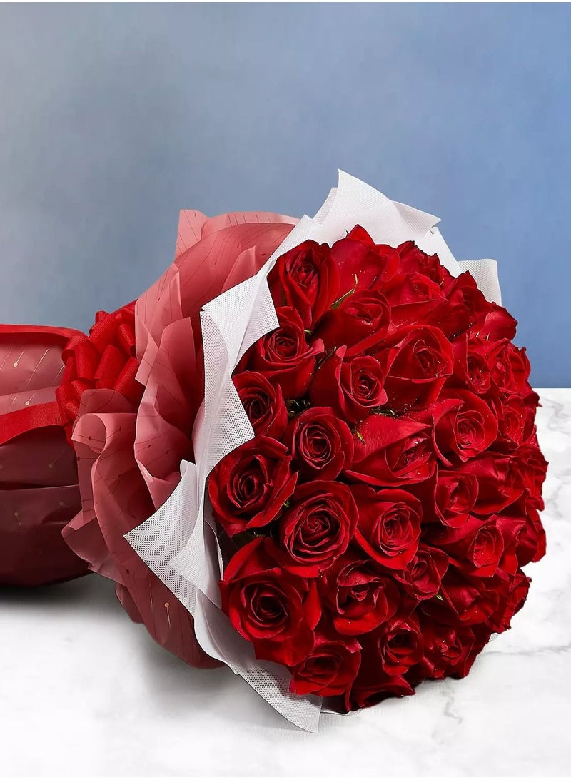 Ferns N Petals - Majestic Fresh Roses - Image 1