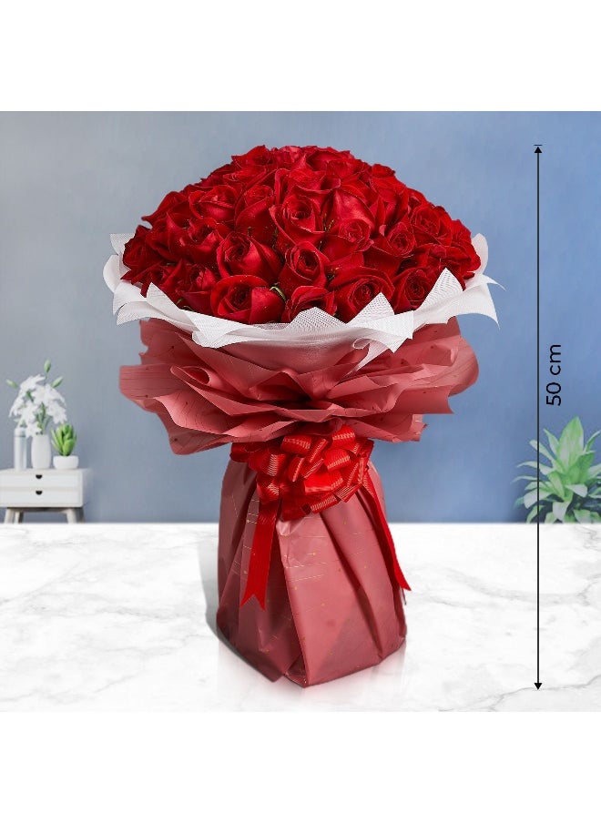 Ferns N Petals - Majestic Fresh Roses - Image 1