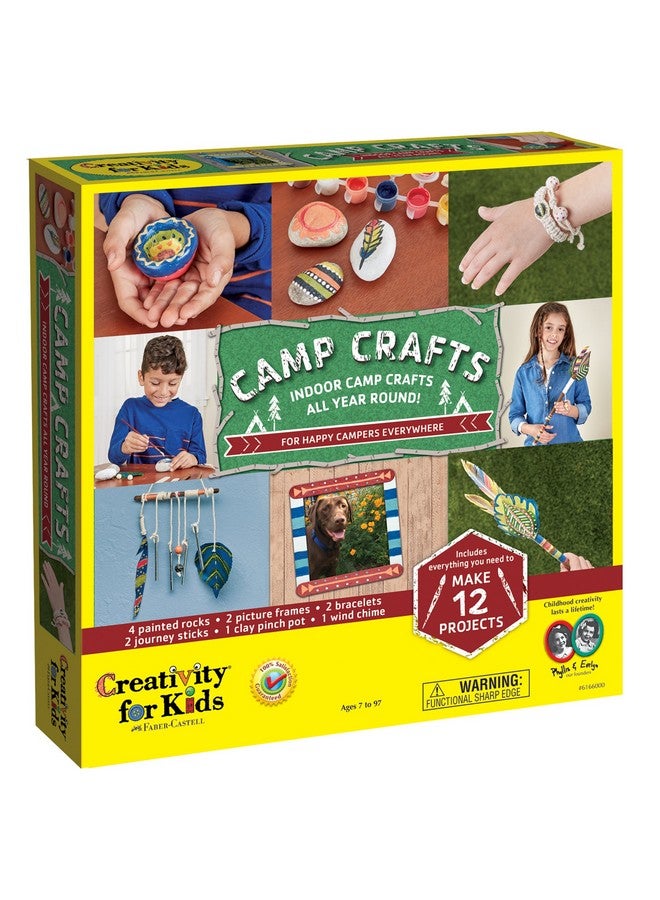 Creativity for Kids Camp Crafts - Create 12 Classic Arts and Craft Projects - Image 1