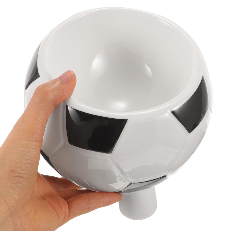 Soccer Design Ceramic Pet Bowl Non Toxic Feeding Dish For Dogs And Cats Indoor - Image 5