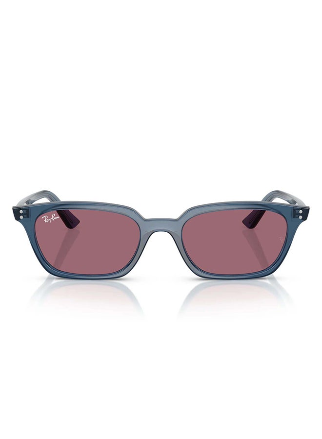 Ray-Ban Unisex Zaya Bio-Based RB4456 68121A Unisex's Full Rim Rectangular Sunglasses - Lens Size: 50 mm - Image 1