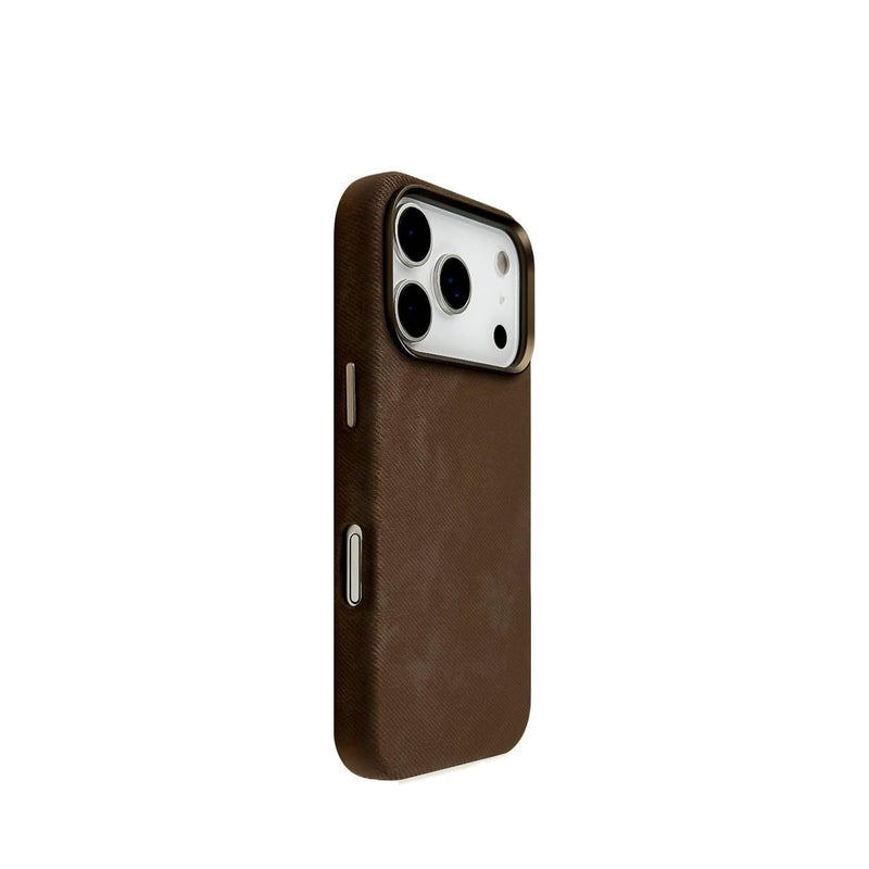 BB غطاء واقي، حماية من السقوط، Coffee Brown، مقاوم للصدمات لـ iPhone 17 / 17 Air / 17 Pro / 17 Pro Max باللون البني - Image 1