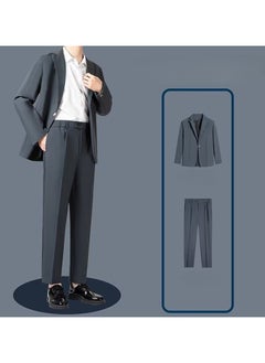 KUYING New Handsome Loose Suit Two-Piece Set  - Image 1