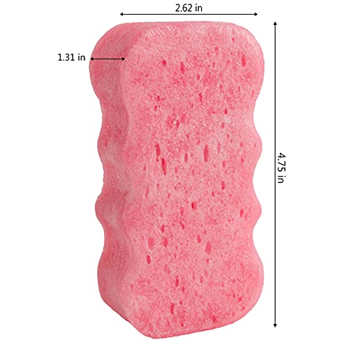spongeables إسفنجة غسول الجسم في إسفنجة 20+ غسلة، جريب فروت حلو، 3 قطع - Image 3