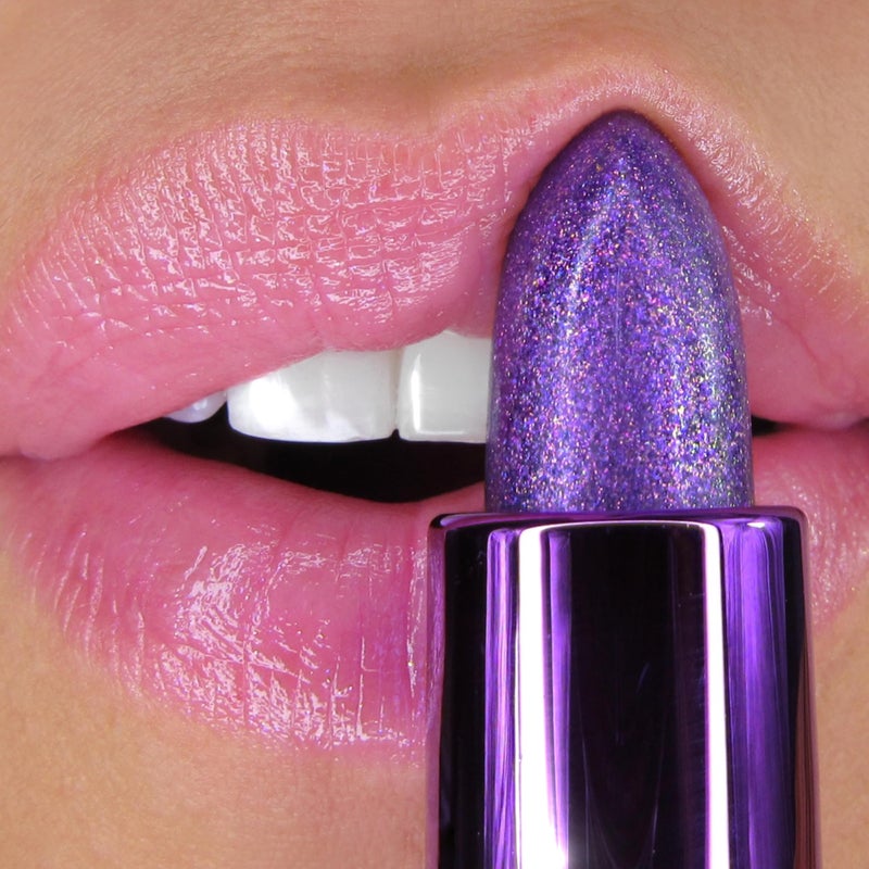 Winky Lux Amethyst Glimmer Balm â€“ Nourishing pH Lip Balm with Color Changing Tint, Hydrating Ceramides Soften Lips, Coconut Scent - Image 4