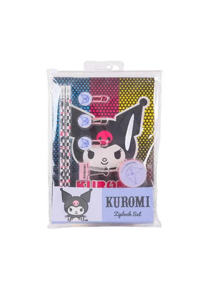 Sanrio Sanrio Kuromi Ambition Stationery 10Pc Ziplock Set