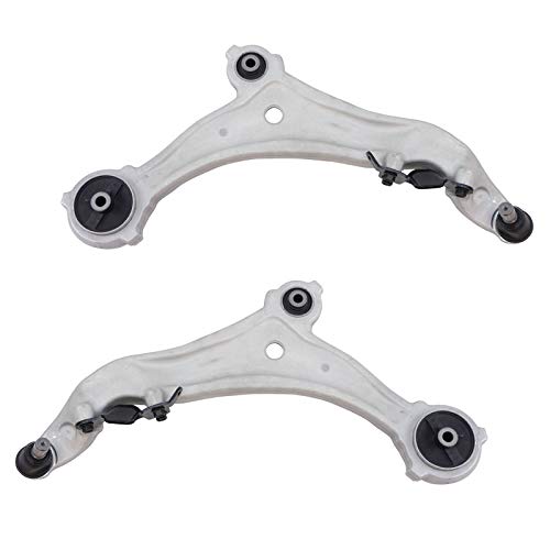 TRQ Front Lower Control Arm with Ball Joint Set Compatible with 2011-2017 Nissan Quest - Image 1