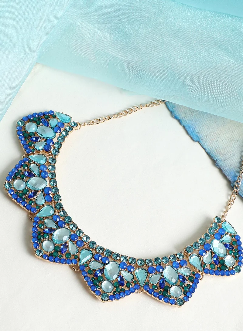 SOHI Party Artificial Necklace Jewellery