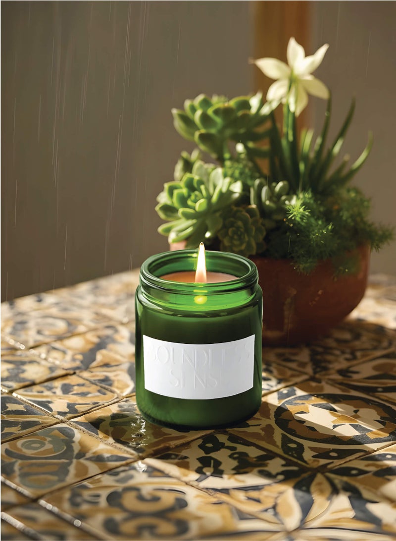 Boundless Sense Rainy Garden Candle - Scented Candle - Image 2