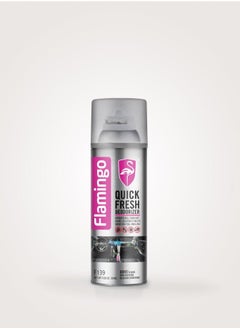 FLAMINGO QUICK FRESH DEODORIZER,AC CLEANER, ANTIBACTERIAL, ERADICATE ODORS, SOLUTION TO MUSTY, SMOKY AND FOUL - SMELLING, 5.29 OZ, 220ML, F139