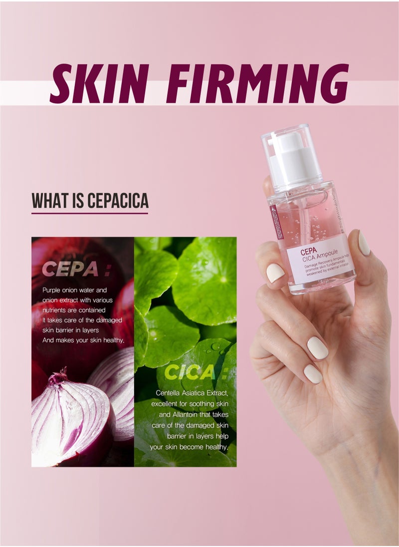 Korean Cepa Cica Ampoule Serum for Face 30ml - Repair & Moisturizing, Anti Aging - pzsku/Z868A0FA05EFCB28B0BF0Z/45/_/1718795582/15dc6550-b945-4cb1-9a9e-7428bfa46368