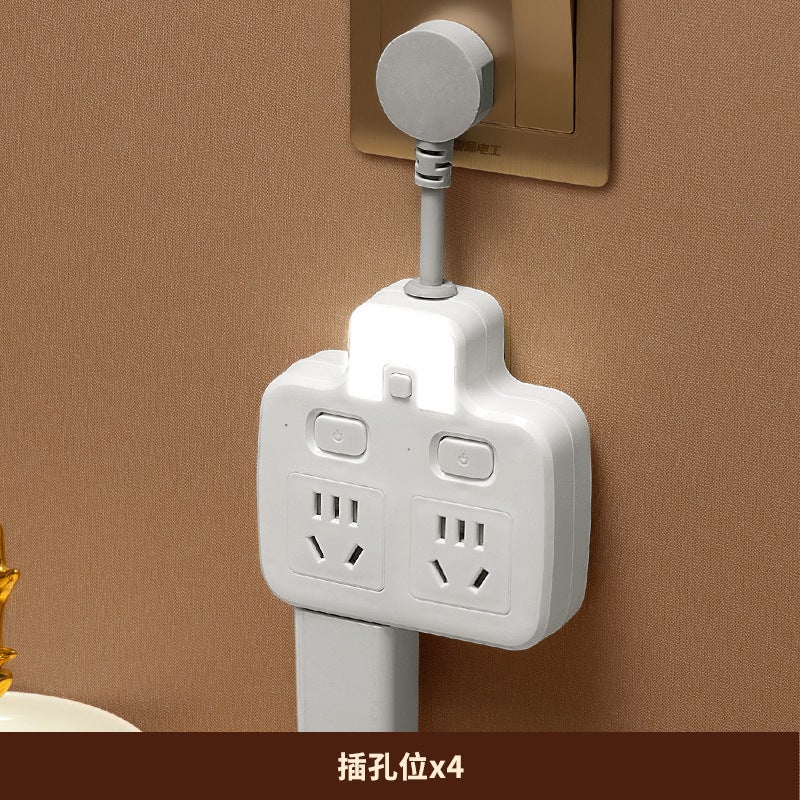 Household Multi-Function Converter One-To-Multi-Socket Usb Plug Board With Wire Plug-In Office Dormitory Plug-In - Image 1