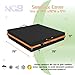 NGB Outdoor Sandbox Cover Square Kids Sand Box Covers Waterproof and Windproof Childrens Large Sandboxes Cover Sandproof78 L78 W9 HBlack - Image 4