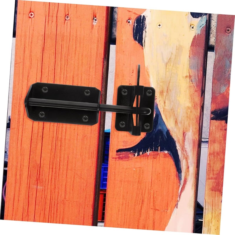 Sturdy Pool Gate Latch 1 Set Fence Gate Locks Pull String Security Latch for Wooden Fences - Image 4