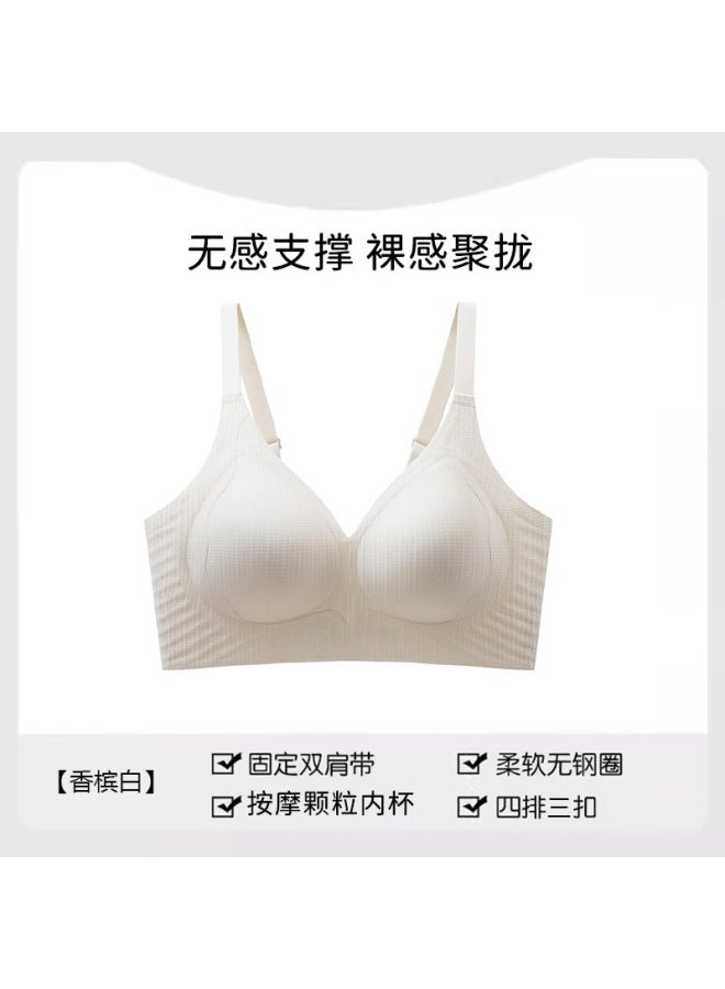 Anti-gravity Litching Underwear Women's Thin Small Chest Push-up Auxilary Breast Upper Support Anti-sagging Soft Support No-trace Bra