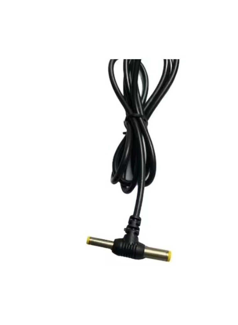Zero - 5V 1A Power Adapter, Power Supply AC Input 100-240 V and Output 5V-1A for Set Top Box/DTH Box, CCTV System, Router, Other Electronics & IT Gadgets (with DC & Sony Pin) Black - Image 1