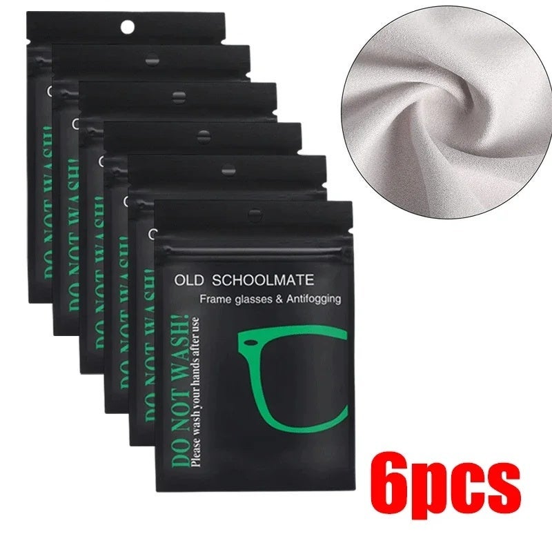 3-30pcs Reusable Anti-Fog Wipes Eyeglasses Cleaning Wipes for Face Mask Glasses Goggles Helmet Camera Lens Mirrors Swim Goggles - Image 2