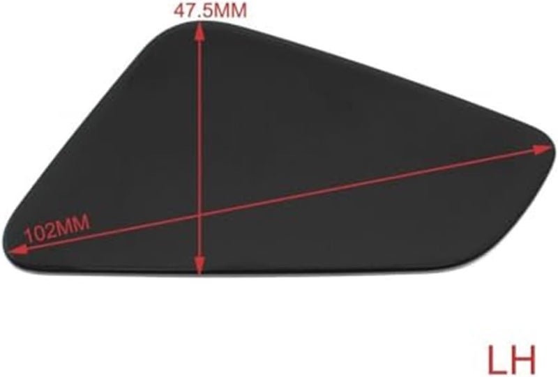 DEMULAX Headlight Washer Nozzle Cover Set for A1 - Image 3