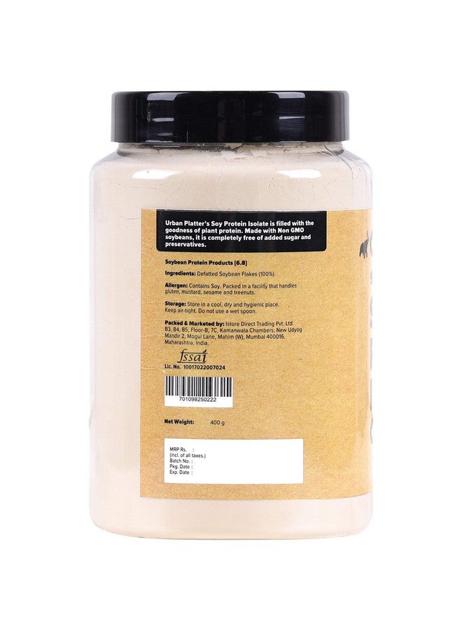 Urban Platter Soya Protein Isolate Powder, 400g - Image 3