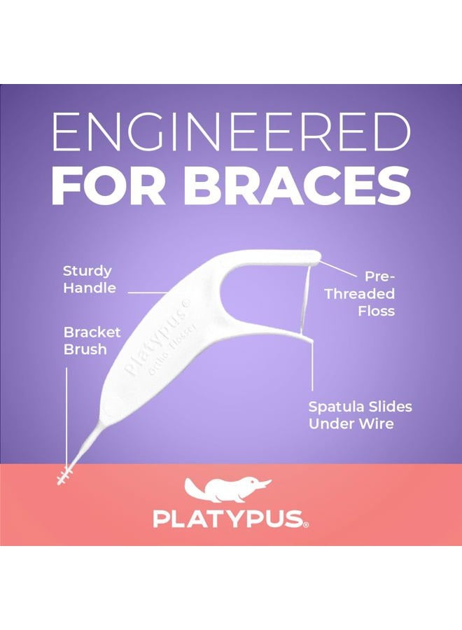 Platypus Orthodontic Flosser 30 Count Bag (6 Pack) - Image 2