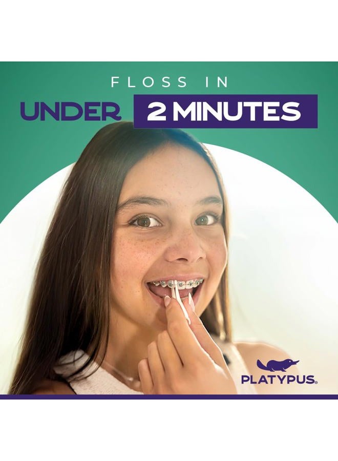 Platypus Orthodontic Flosser 30 Count Bag (6 Pack) - Image 4
