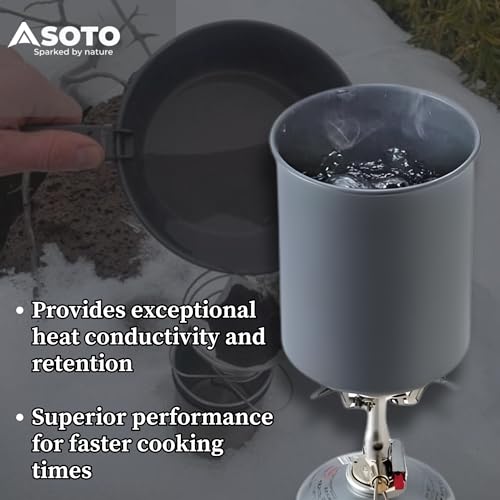 SOTO ThermoLite Cook Set – Lightweight Camping Cooking Set for Sports and Outdoors Camping and Hiking, Camping Cooking Gear for Backpacking and Hiking - Image 5
