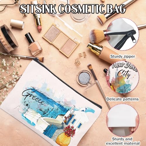 Sitsink Greece Souvenirs - Europe Travel Essentials for Girls, Greek Gifts from Santorini & Athens, Acropolis Parthenon Travel Must Haves - Image 4