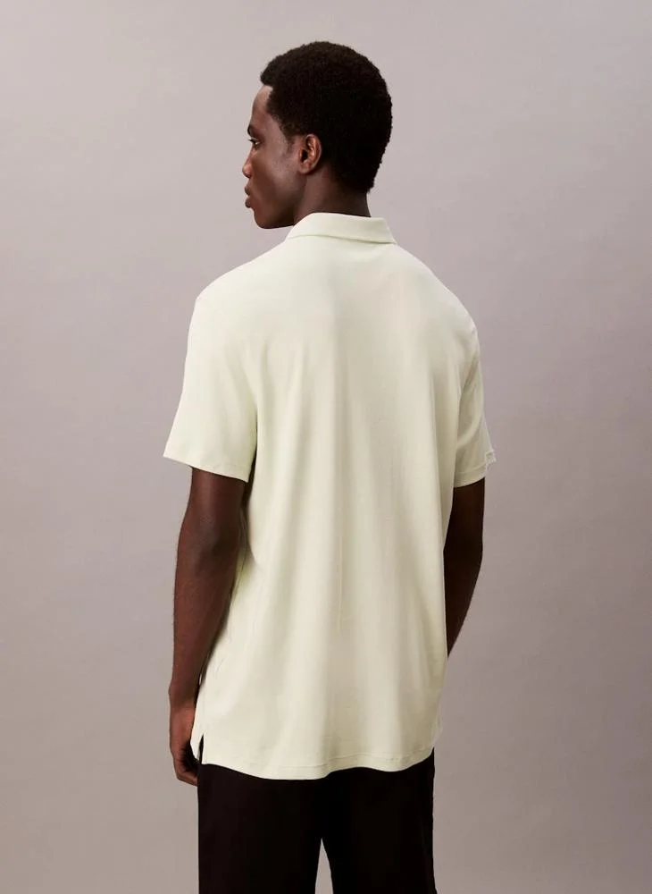 كالفن كلاين Cotton Short Sleeve Polo