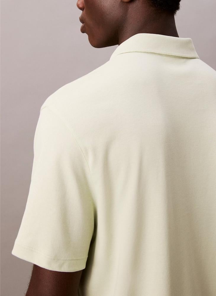 CALVIN KLEIN Cotton Short Sleeve Polo  - Image 4