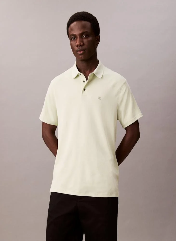 كالفن كلاين Cotton Short Sleeve Polo
