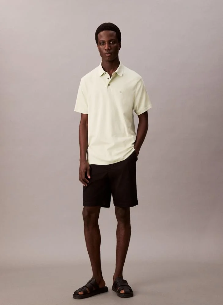 CALVIN KLEIN Cotton Short Sleeve Polo