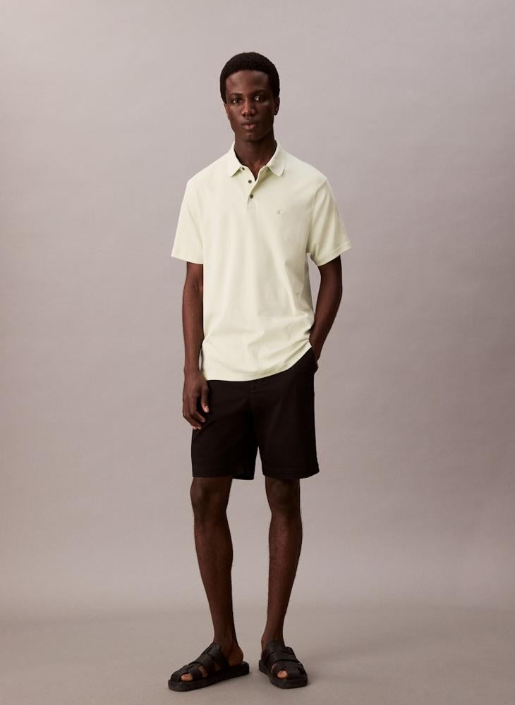 CALVIN KLEIN Cotton Short Sleeve Polo  - Image 5