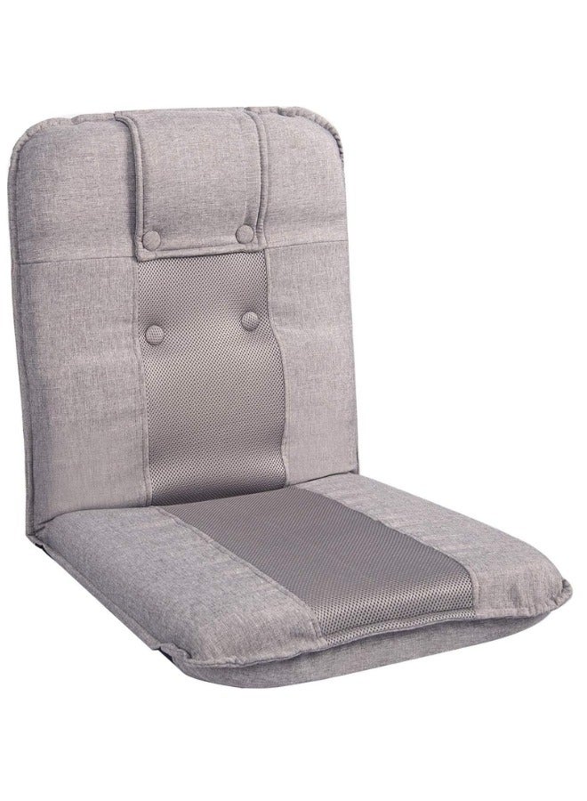 سمارت هوم كرسي ارضي عربي تقليدي قابل للطي بمسند ظهر قابل للتعديل بالكامل ، كرسي بطبقة ممتازة وحشوة داخلية مريحة مناسب للرحلات والنزهات والتخييم والاستمتاع في الهواء الطلق - Image 1