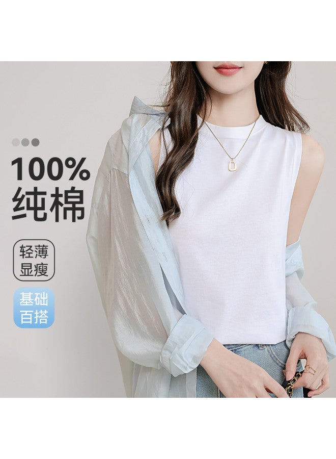 MIIOW Women'S Camisole Solid Color Sleeveless Top For Layering Or Outerwear - Image 4